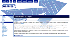 Desktop Screenshot of netfilter.org