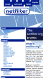 Mobile Screenshot of netfilter.org